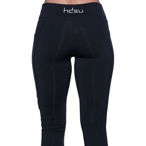 HDEU quick black womens leggings